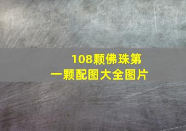 108颗佛珠第一颗配图大全图片