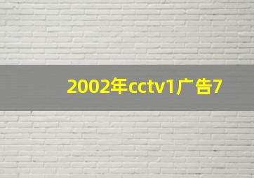 2002年cctv1广告7