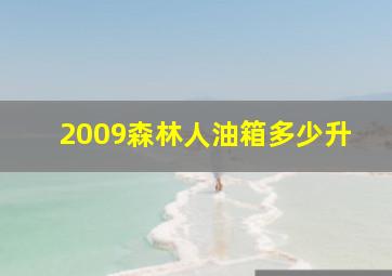 2009森林人油箱多少升