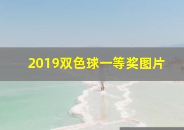 2019双色球一等奖图片