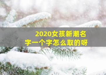 2020女孩新潮名字一个字怎么取的呀