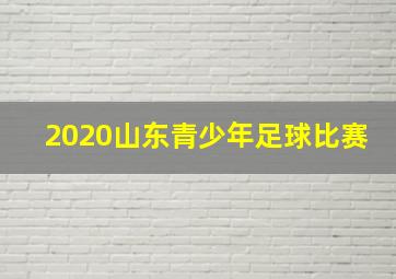 2020山东青少年足球比赛