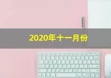 2020年十一月份