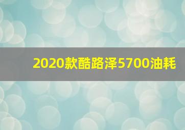 2020款酷路泽5700油耗