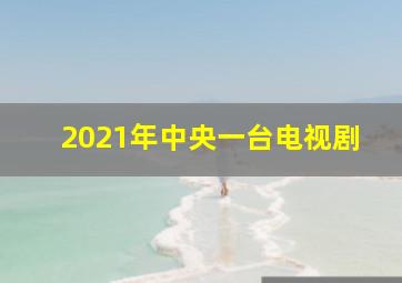 2021年中央一台电视剧