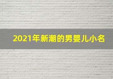 2021年新潮的男婴儿小名