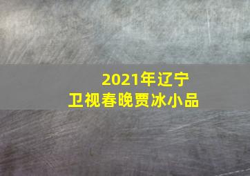 2021年辽宁卫视春晚贾冰小品