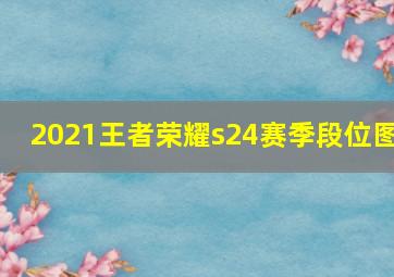 2021王者荣耀s24赛季段位图