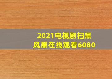 2021电视剧扫黑风暴在线观看6080