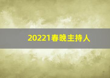 20221春晚主持人