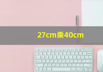 27cm乘40cm