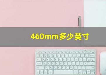 460mm多少英寸