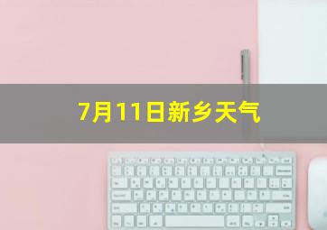 7月11日新乡天气