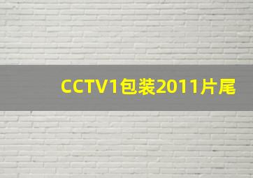 CCTV1包装2011片尾