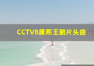 CCTV8康熙王朝片头曲