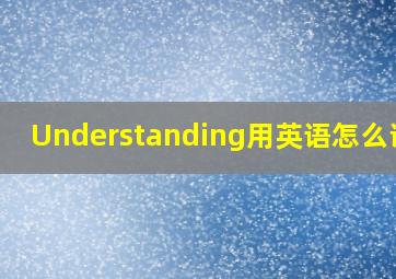 Understanding用英语怎么说读