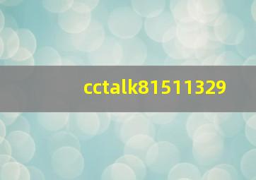 cctalk81511329