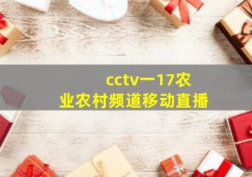 cctv一17农业农村频道移动直播