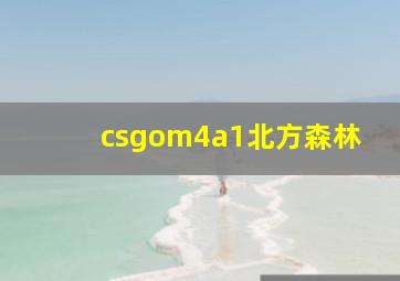 csgom4a1北方森林