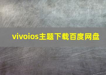 vivoios主题下载百度网盘