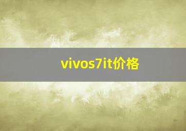 vivos7it价格