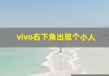 vivo右下角出现个小人