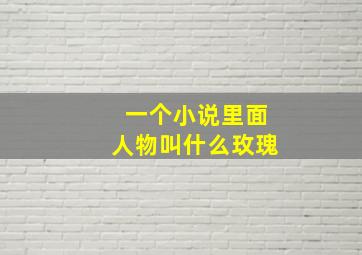 一个小说里面人物叫什么玫瑰