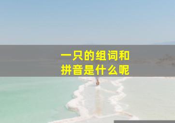 一只的组词和拼音是什么呢