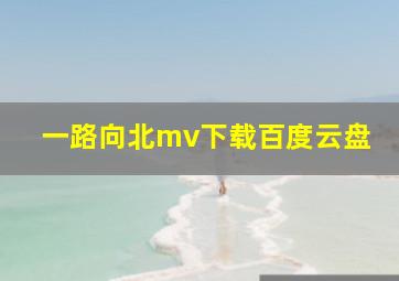 一路向北mv下载百度云盘