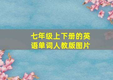 七年级上下册的英语单词人教版图片