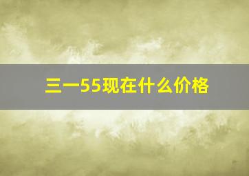 三一55现在什么价格