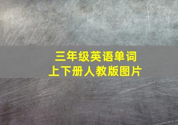 三年级英语单词上下册人教版图片