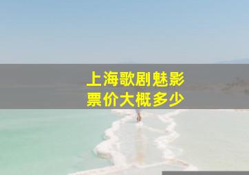 上海歌剧魅影票价大概多少