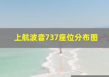 上航波音737座位分布图