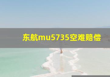 东航mu5735空难赔偿