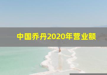 中国乔丹2020年营业额