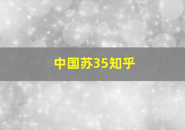 中国苏35知乎