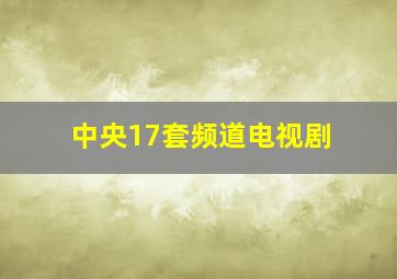 中央17套频道电视剧