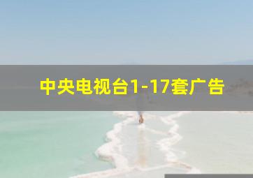 中央电视台1-17套广告