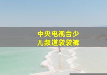 中央电视台少儿频道袋袋裤