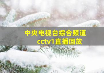 中央电视台综合频道cctv1直播回放