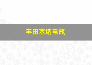 丰田塞纳电瓶