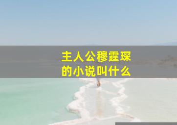 主人公穆霆琛的小说叫什么