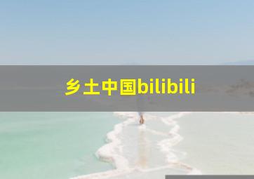 乡土中国bilibili