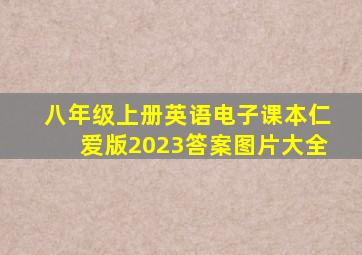 八年级上册英语电子课本仁爱版2023答案图片大全