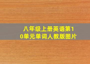 八年级上册英语第10单元单词人教版图片