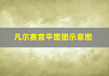 凡尔赛宫平面图示意图