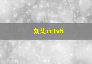 刘涛cctv8