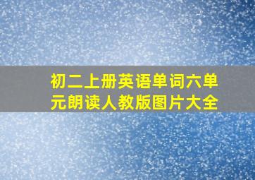 初二上册英语单词六单元朗读人教版图片大全