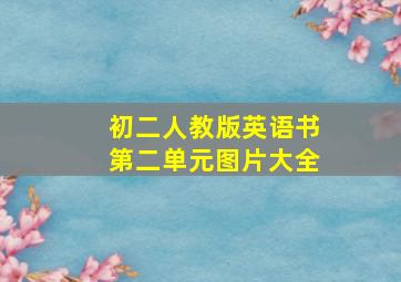 初二人教版英语书第二单元图片大全